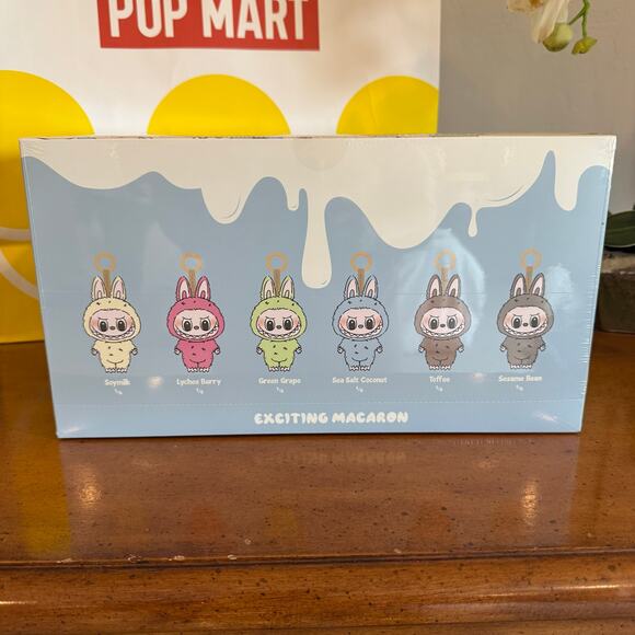 AUTHENTIC Pop Mart The Monsters Exciting Macaron Vinyl Face Blind Box Set Sealed - Picture 8 of 16